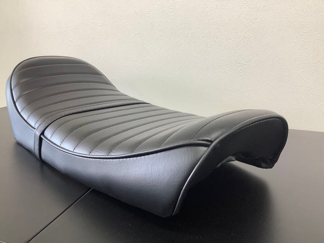 KH250 KH400 シート レザー 黒 バナナシート サーフシートKH SS