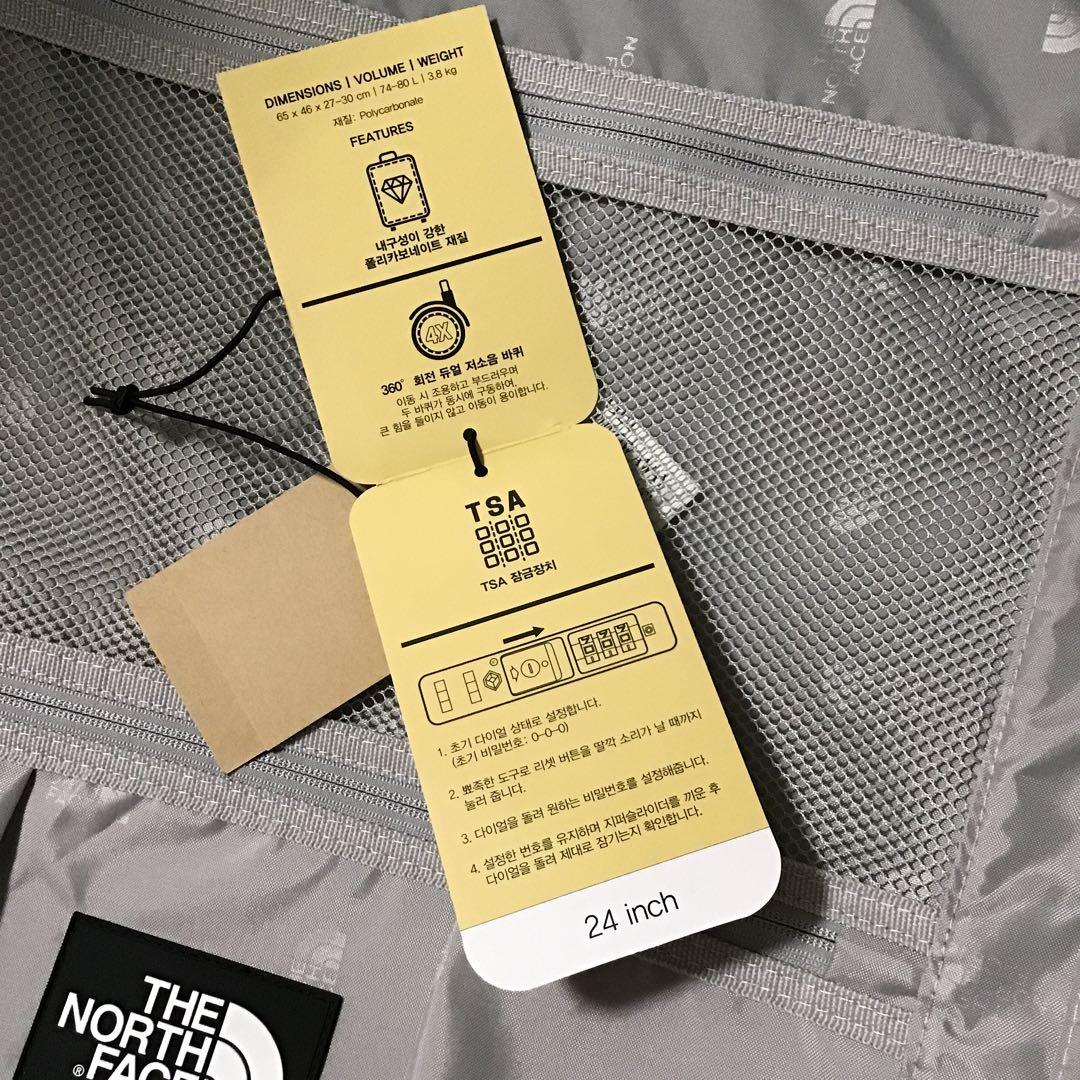 THE NORTH FACE 24インチ キャリーケース アイボリー　美品