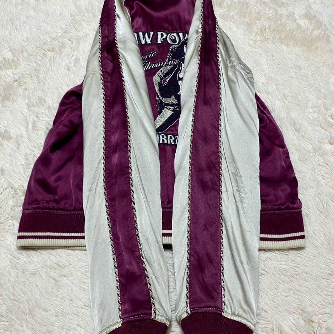 HYSTERIC GLAMOUR✨ ヒスガール刺繍 ヴィンテージ スカジャン