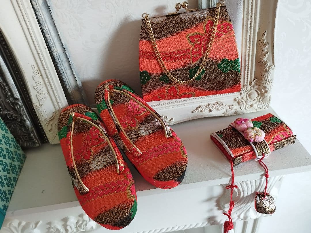 専用です。アンティーク薄ピンクの着物単品