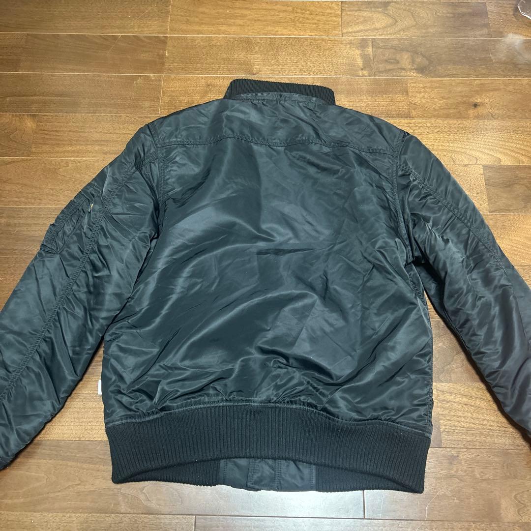 Alphaブラック MA-1 フライトジャケット