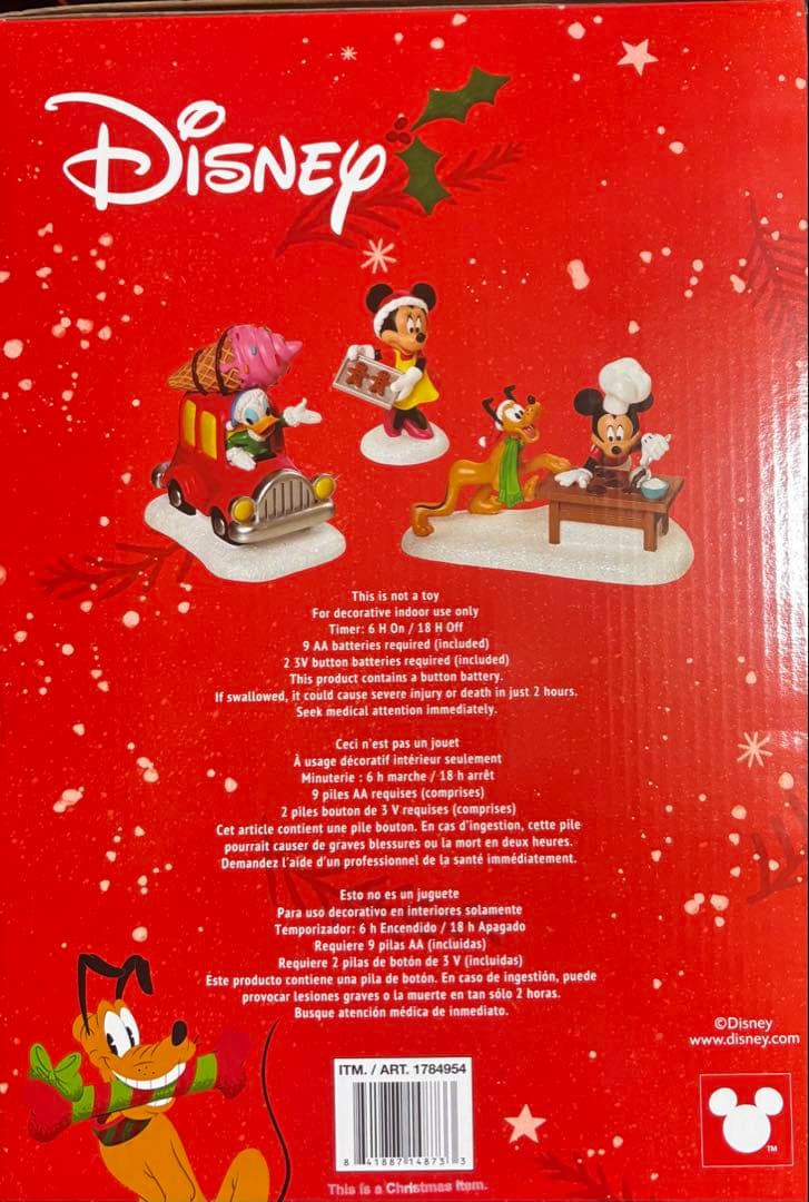 Disney クリスマスデコレーションセット