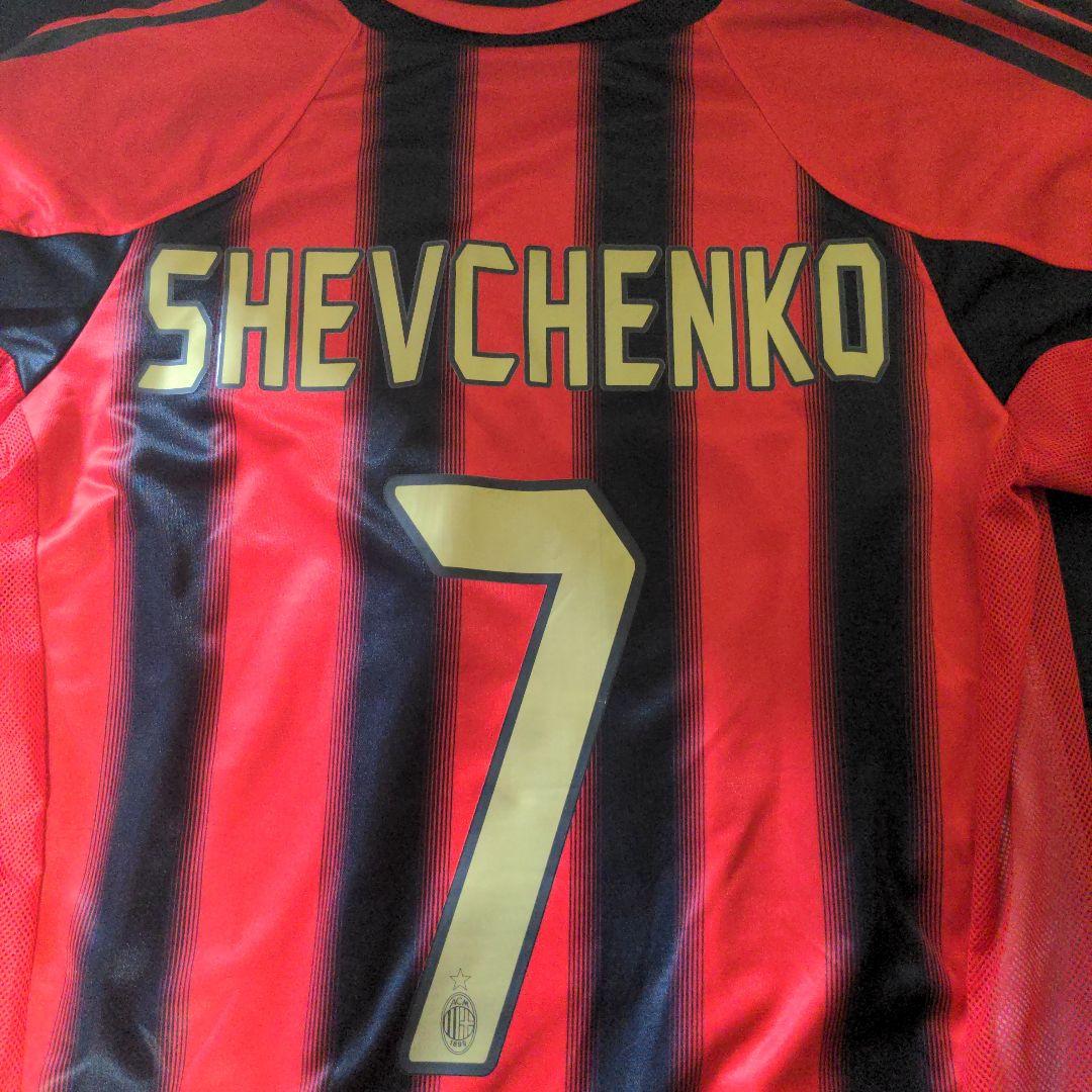 サッカーユニフォーム　ACミラン　シェフチェンコ　代表セリエA