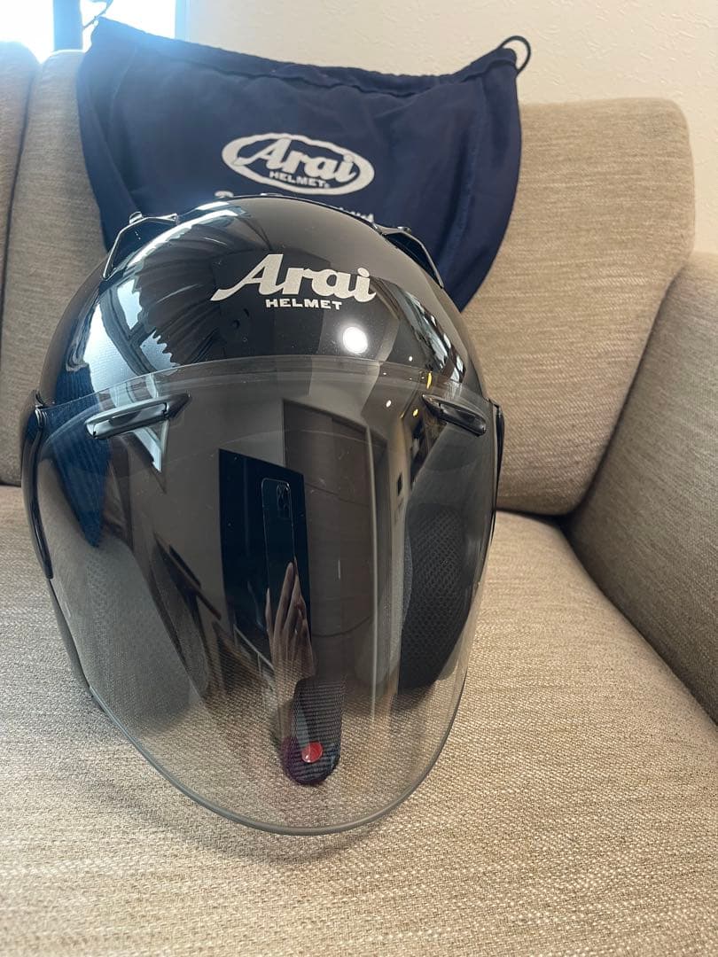 【ほぼ未使用】Arai ヘルメット SZ-G 57,58cm ブラック
