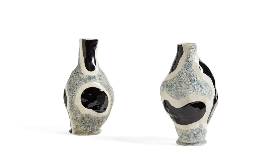 Jessica Hans Vase (グロッシーカウ) フラワーベース