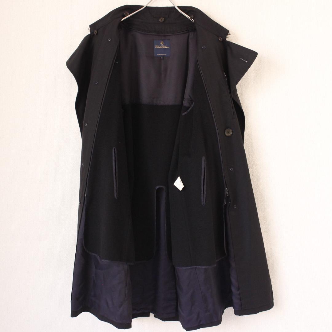 BROOKS BROTERS カシミヤ混 トレンチコート ライナー付き S