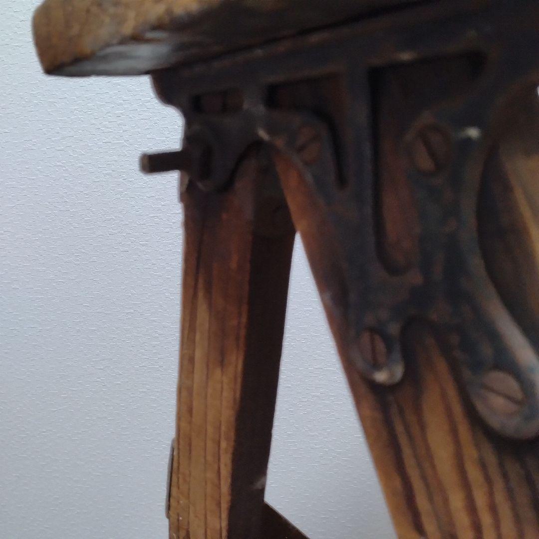 50s vintage ウッドラダー 脚立　木製