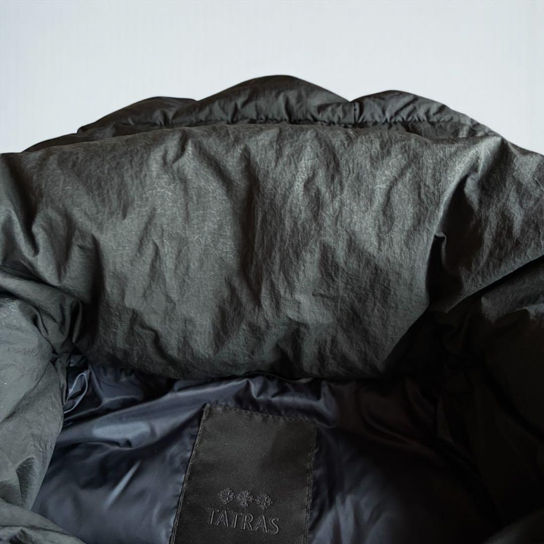 TATRAS ポリテアマ LTA20A4694 02 ダウンコート 紺 ネイビー