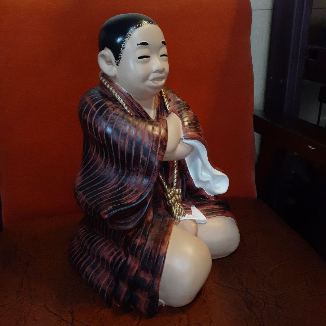 希少　仙台四郎　置物　縁起物　商売繁盛　レア物