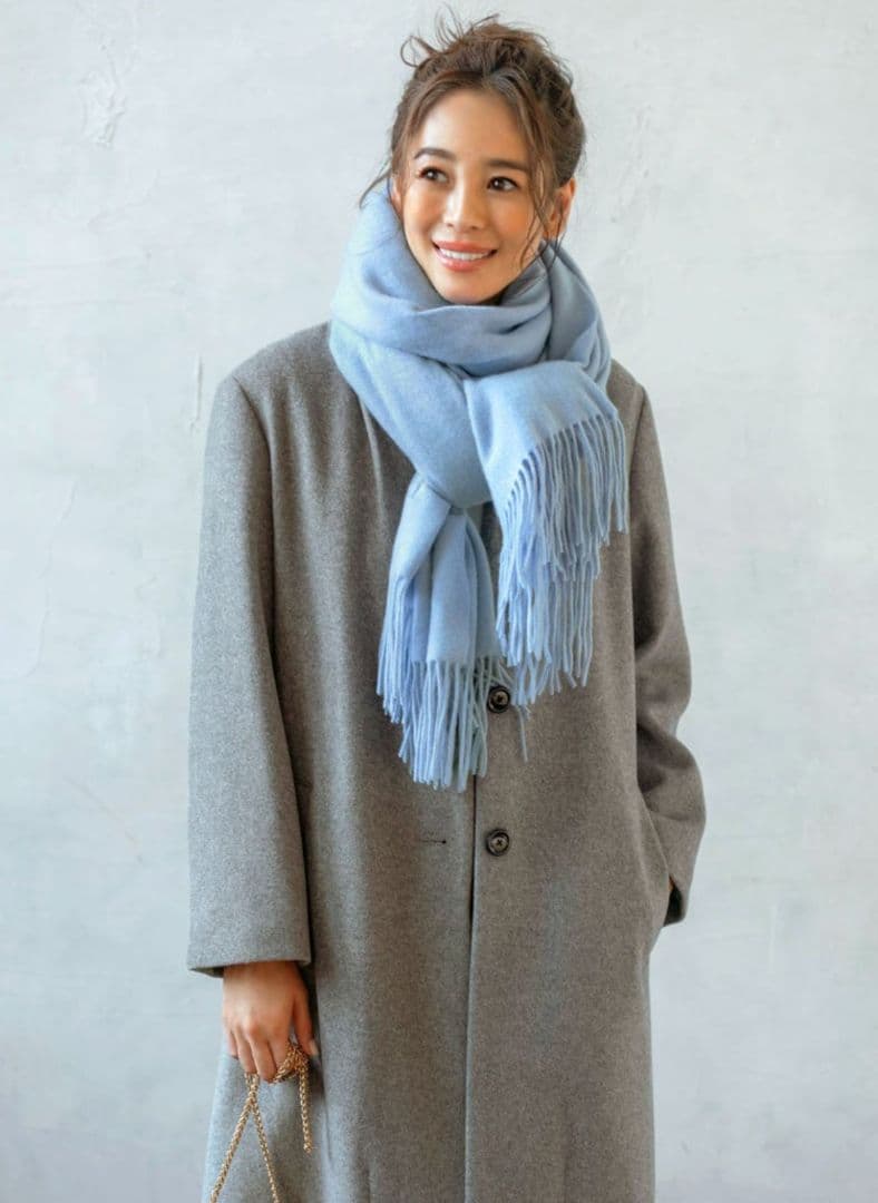 【タグ付き新品】スタイルデリ　カシミヤ100%　ストール　大判　マフラー