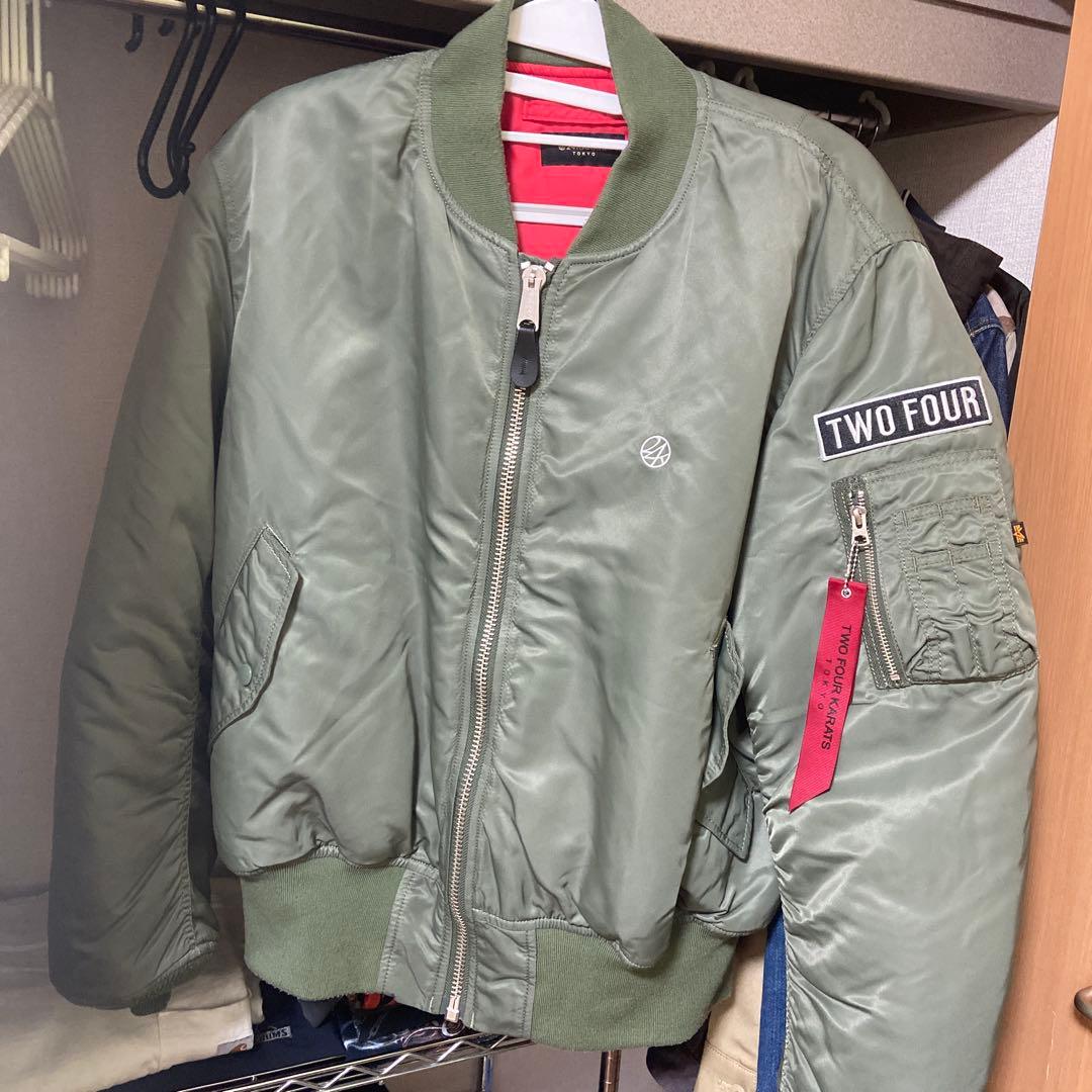 a*l様 ALPHA 24KARATS MA-1ジャケットＬ