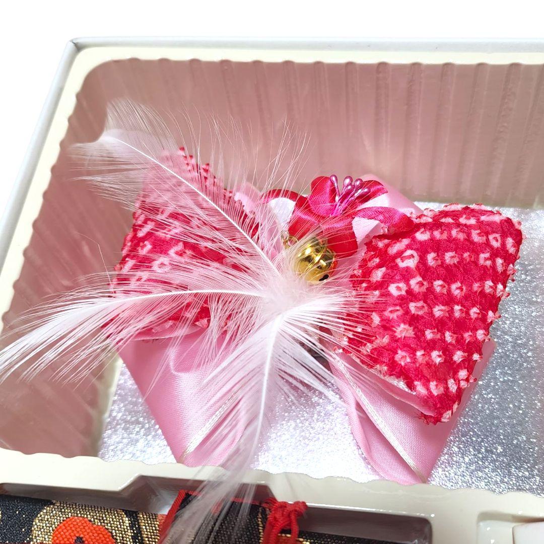 七五三　祝いセット　草履　バック　子供用小物　きもの　帯