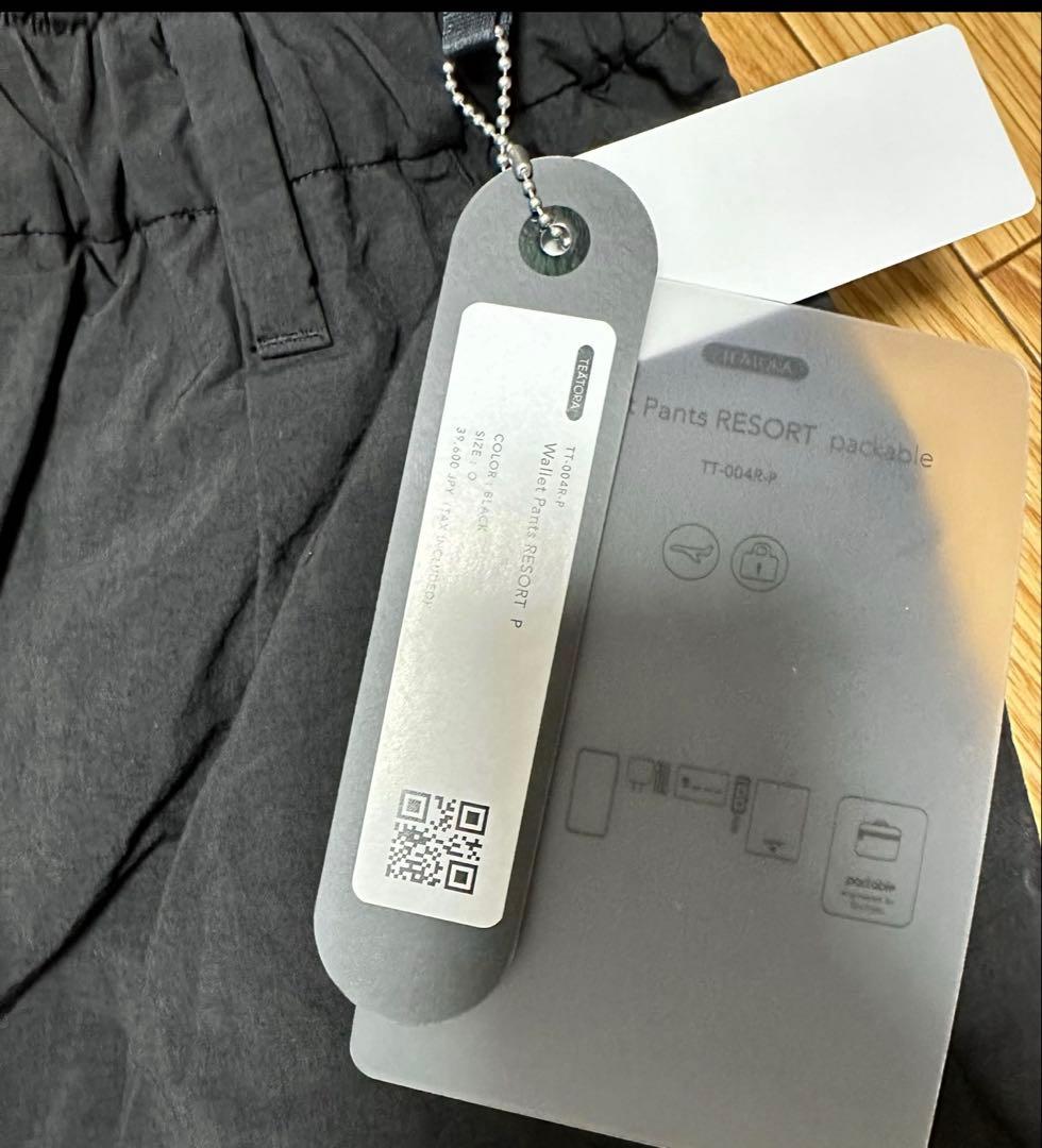 TEATORA ウォレットパンツリゾート　パッカブル　サイズ1