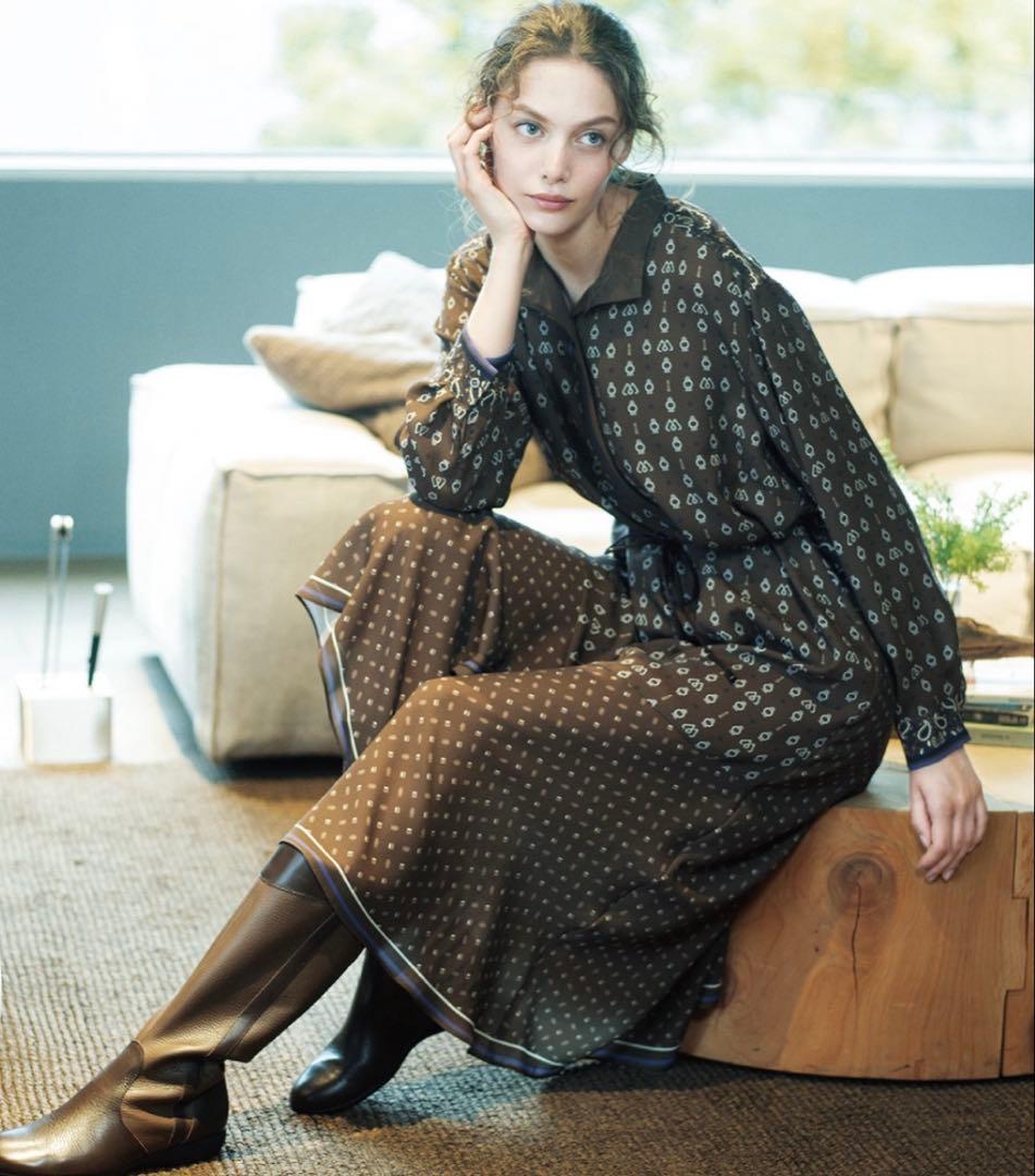 モラビト　シャツワンピース 9割引　シャツのみ