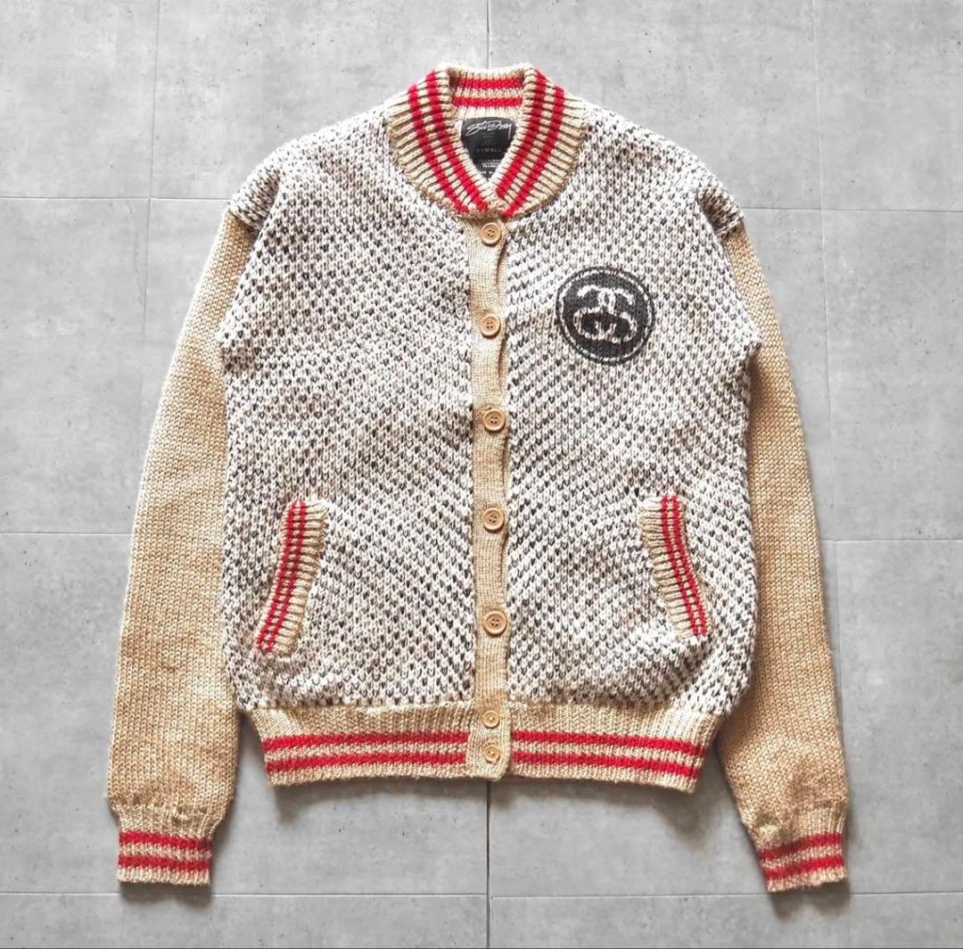 【希少品】 \"OLD STUSSY\" SS Link Cardigan MA-1