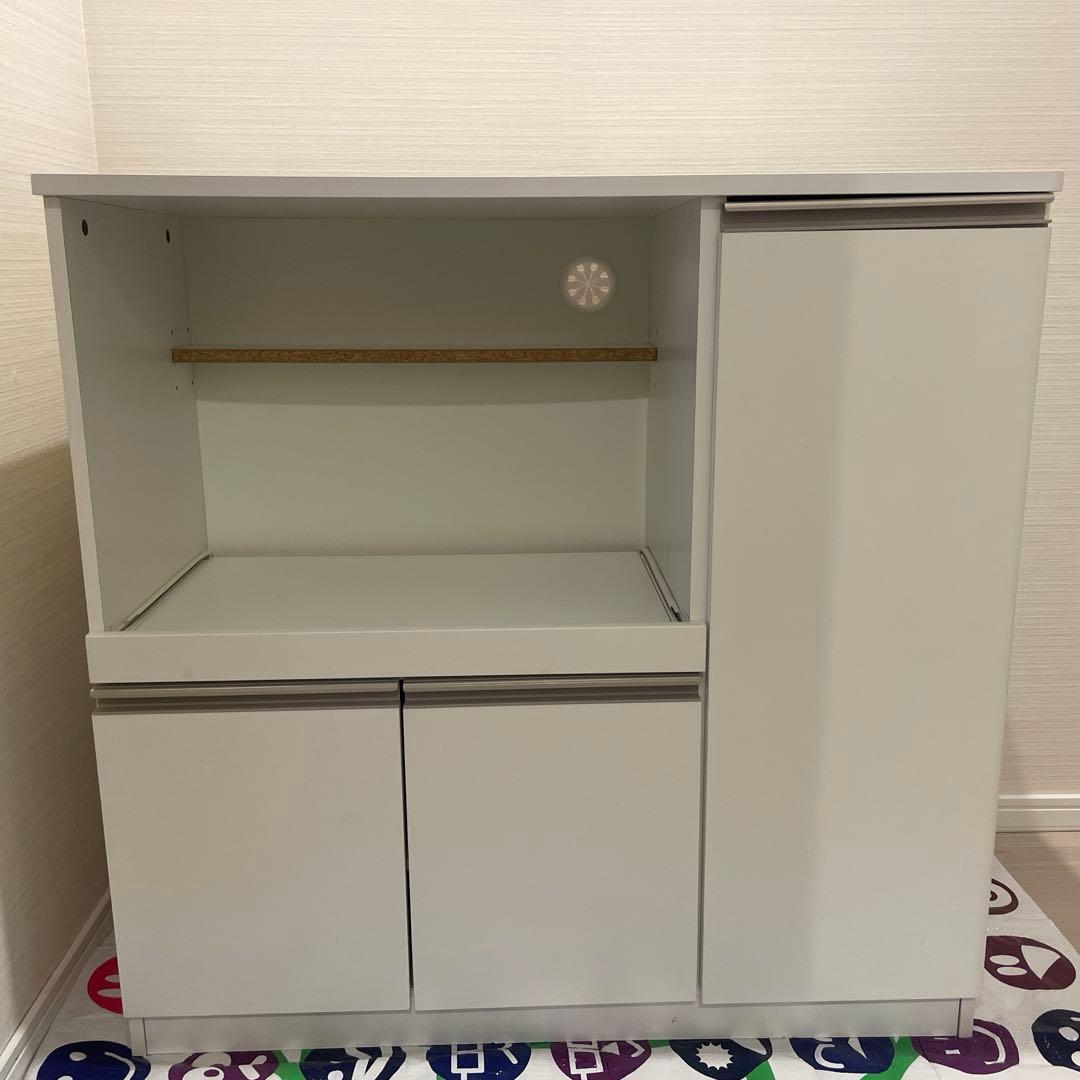 ホワイトキッチンカウンター