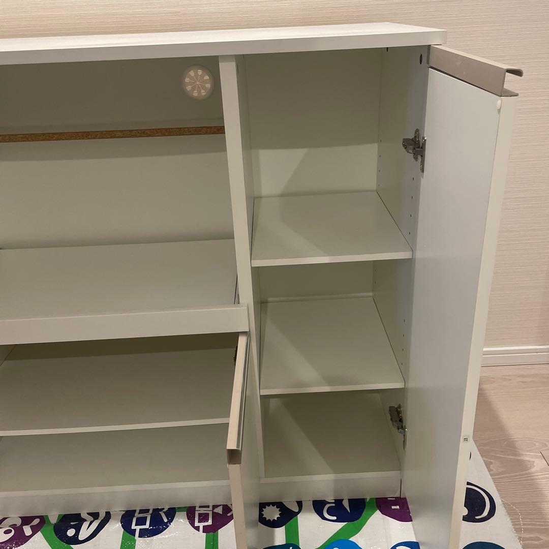 ホワイトキッチンカウンター