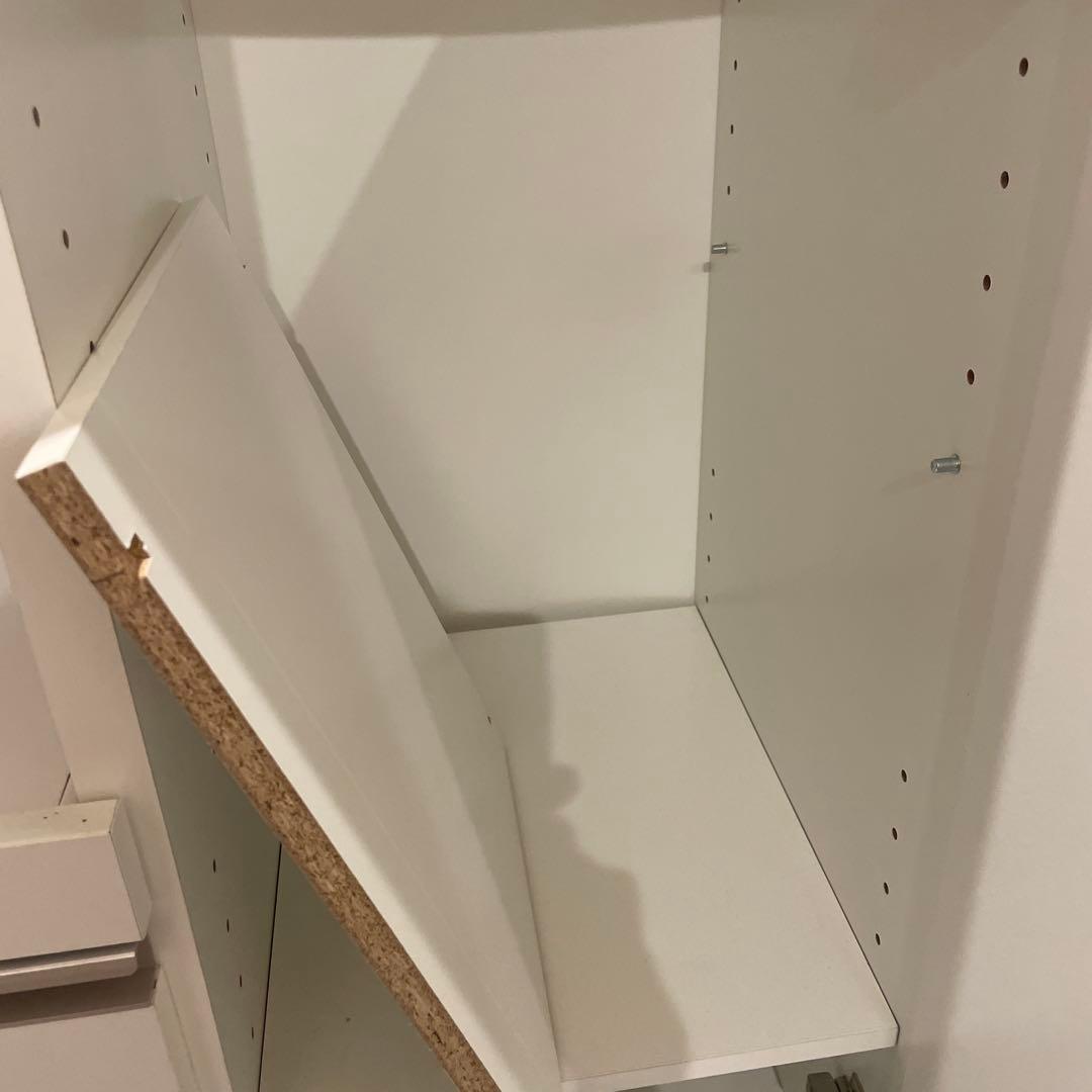 ホワイトキッチンカウンター