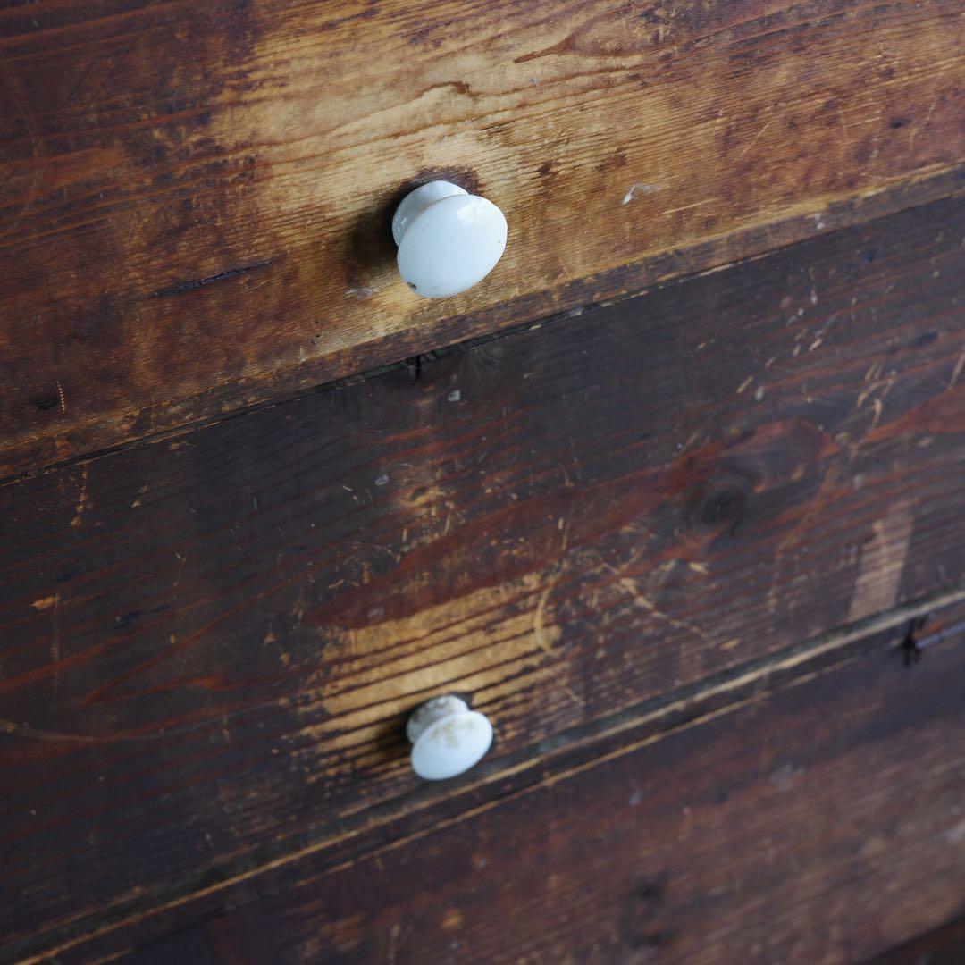 MM！古家具　パタパタ扉の収納棚　本棚