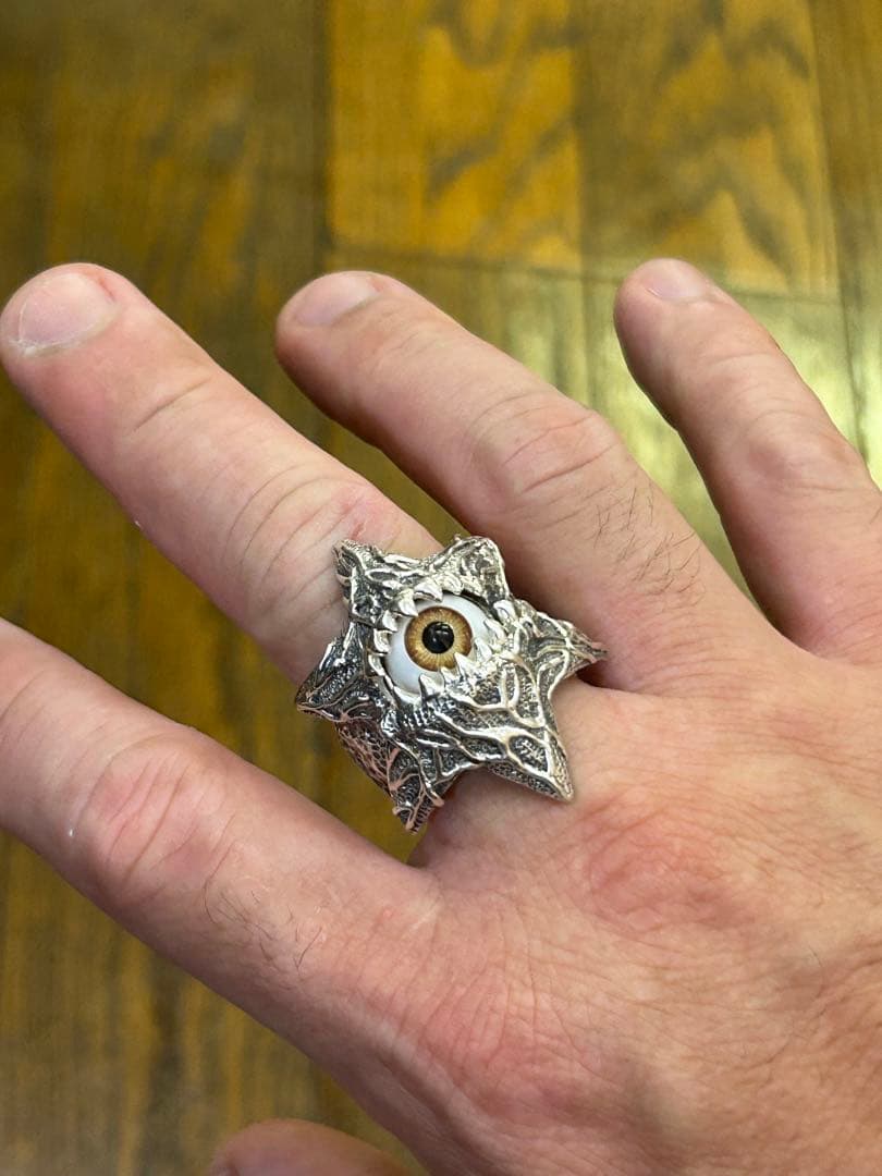 Berg Factory 禁忌の眼リング　アートリング　シルバーアクセサリー