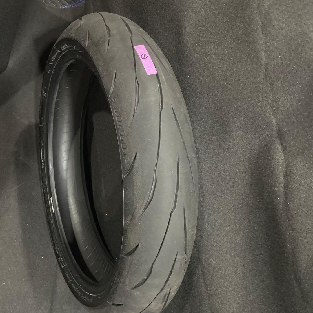 バイク17インチ ダンロップスポーツマックスQ5Ａ120/70/17フロント用1