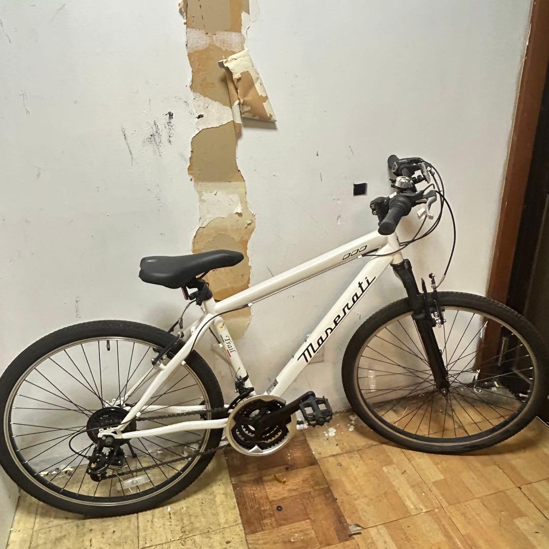 引取限定 マセラティ ATB2618Fsus Trail 26型マウンテンバイク