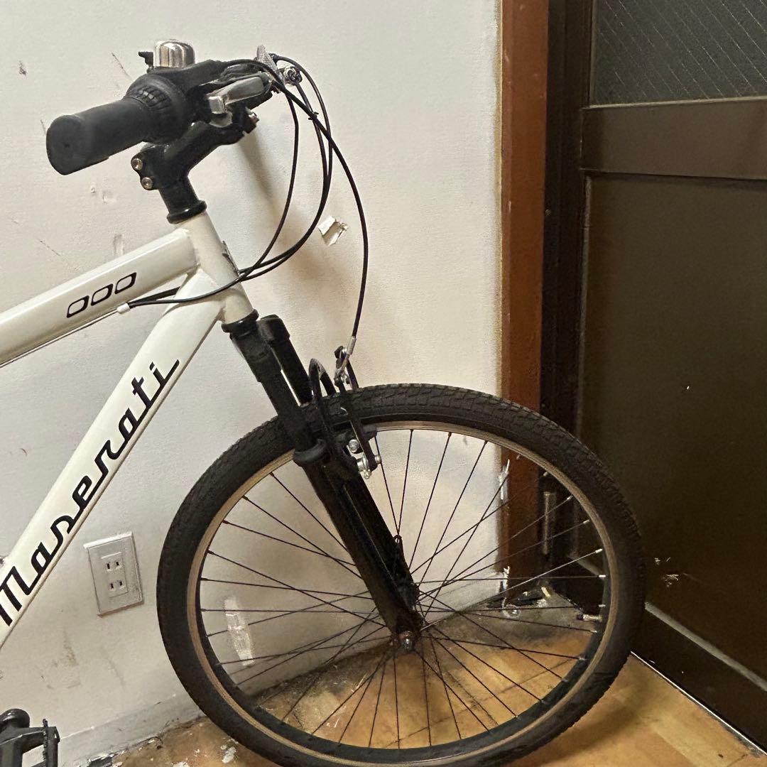 引取限定 マセラティ ATB2618Fsus Trail 26型マウンテンバイク