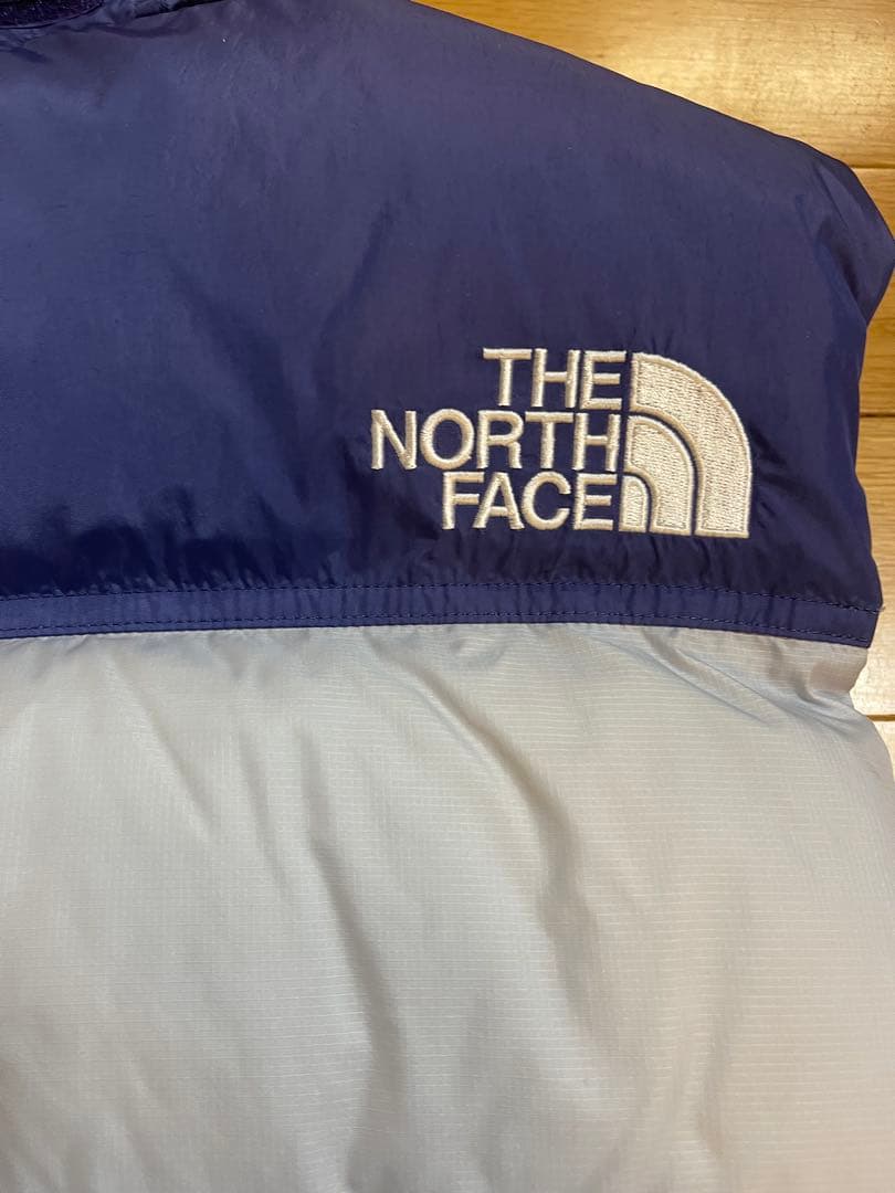 THE NORTH FACE ダウンベスト ライトブルー XL ヌプシベスト