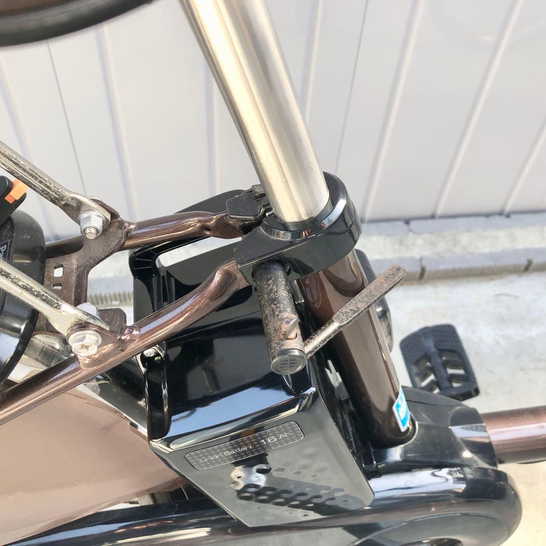 Panasonic パナソニック 電動アシスト自転車 ビビDX ブラウン