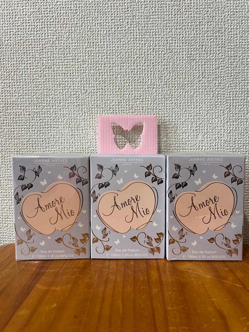 JEANNE ARTHES Amore Mio 3本セット 100ml