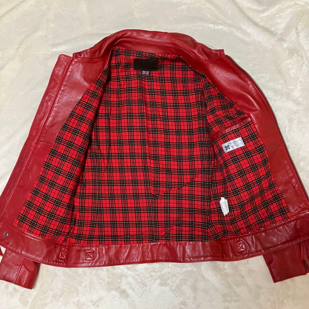 ジャケット・アウター Liugoo Leathers riders jacket lamb y2k