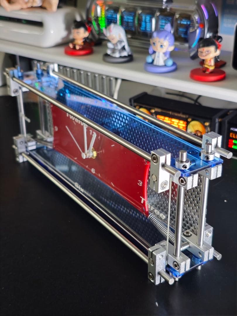 置時計構造ロッド