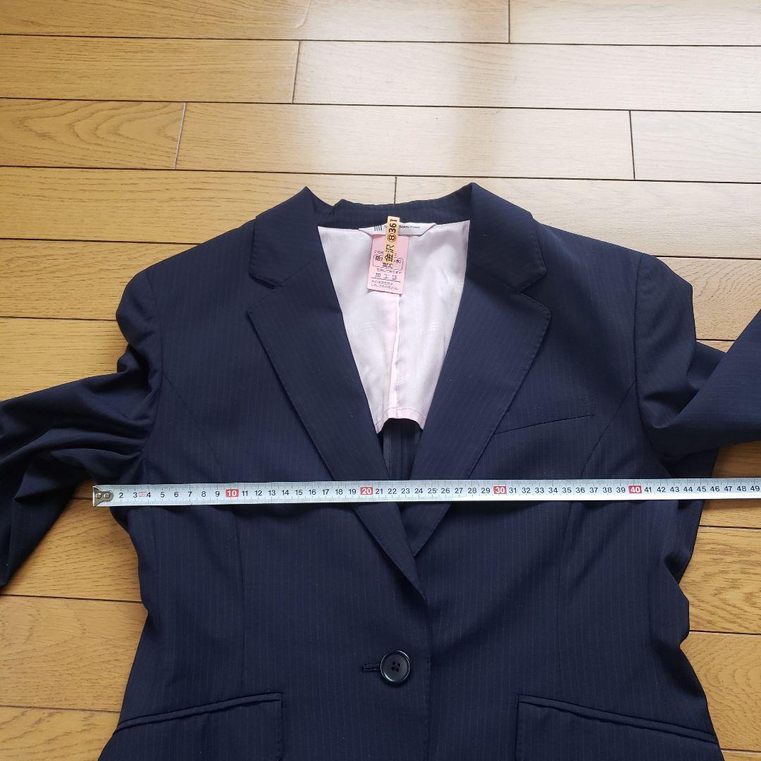 Samantha Thavasa ネイビー ストライプパンツスーツ