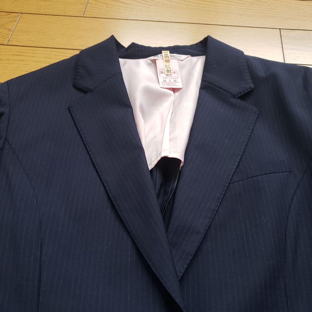 Samantha Thavasa ネイビー ストライプパンツスーツ