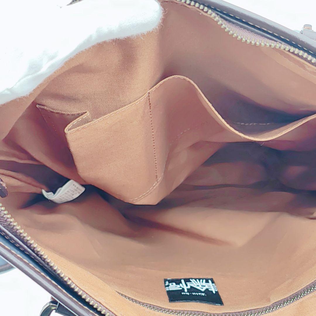 輪怐 LIN-KU トート ショルダー2wayバッグ 本革 リンクレザー A4