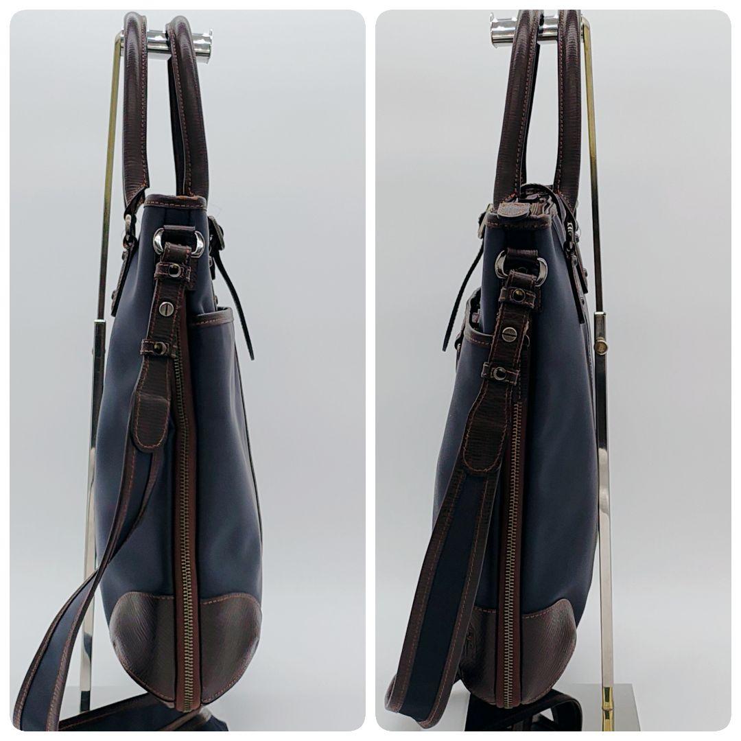 輪怐 LIN-KU トート ショルダー2wayバッグ 本革 リンクレザー A4