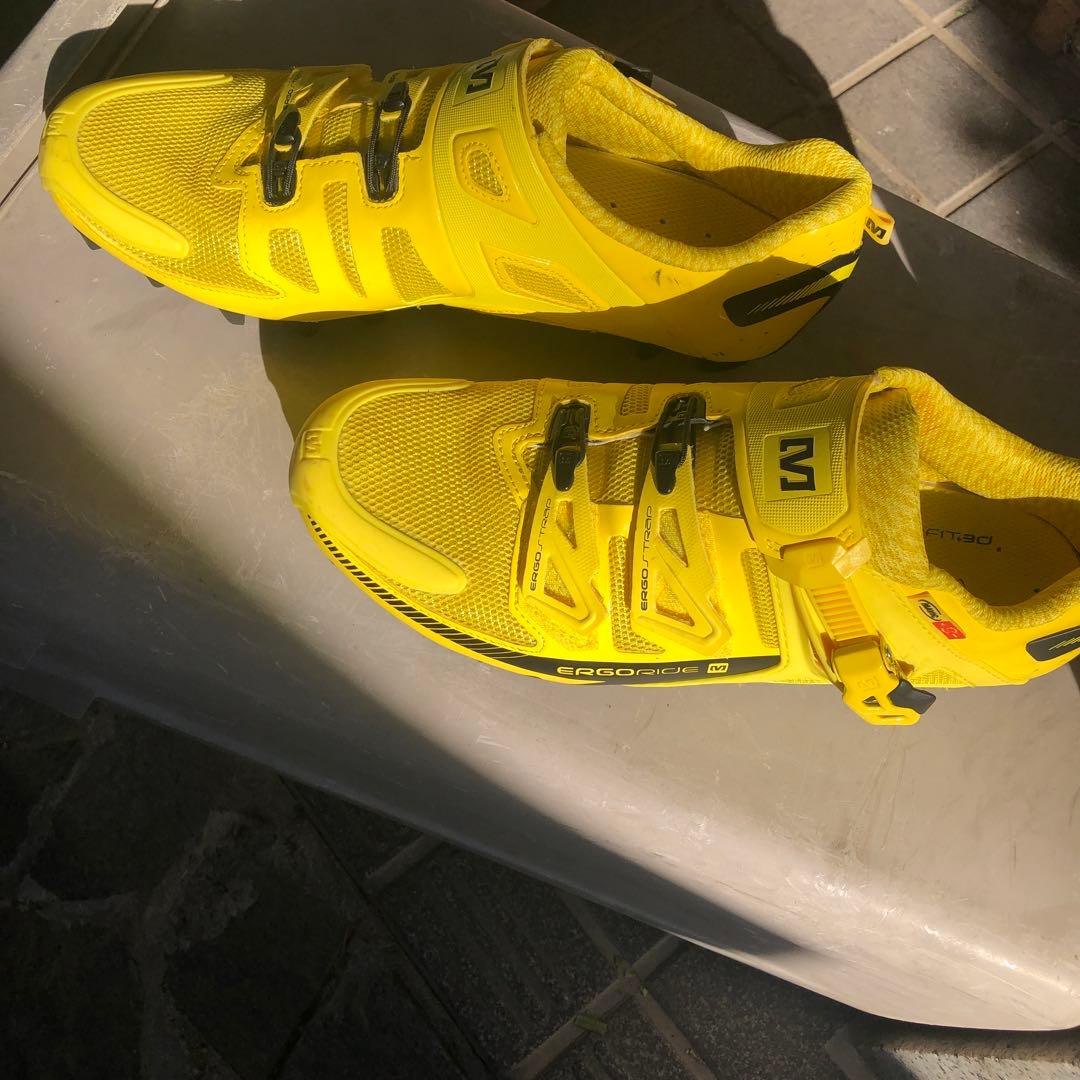 Mavic Ergo Ride イエロー SPDシューズ