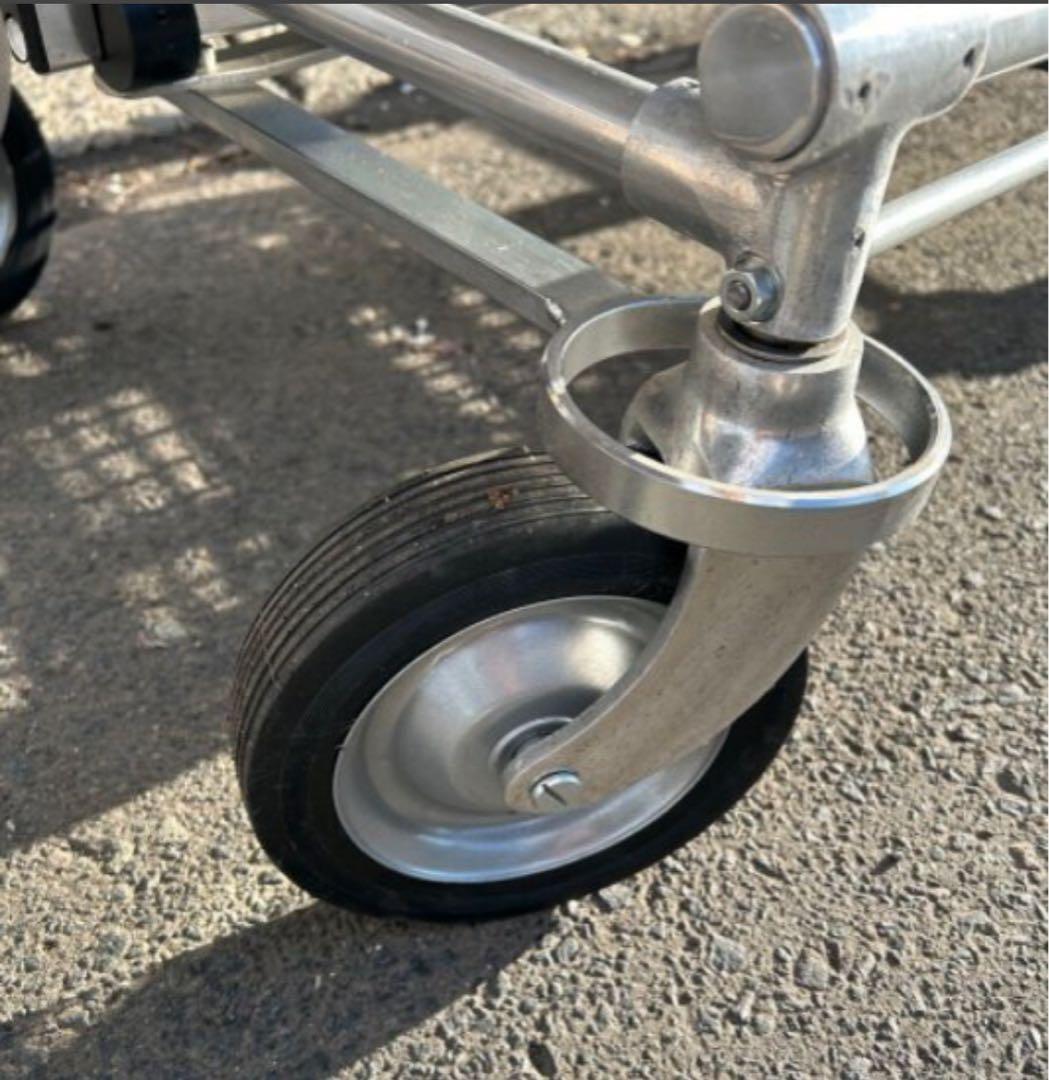 海もんた MRI室用ストレッチャー 33-NM 備品 キャスター付き