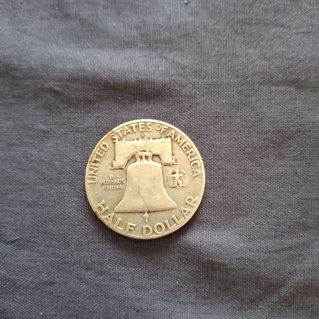 アメリカ、銀貨、ウォーキングリバティハーフドル銀貨等3枚