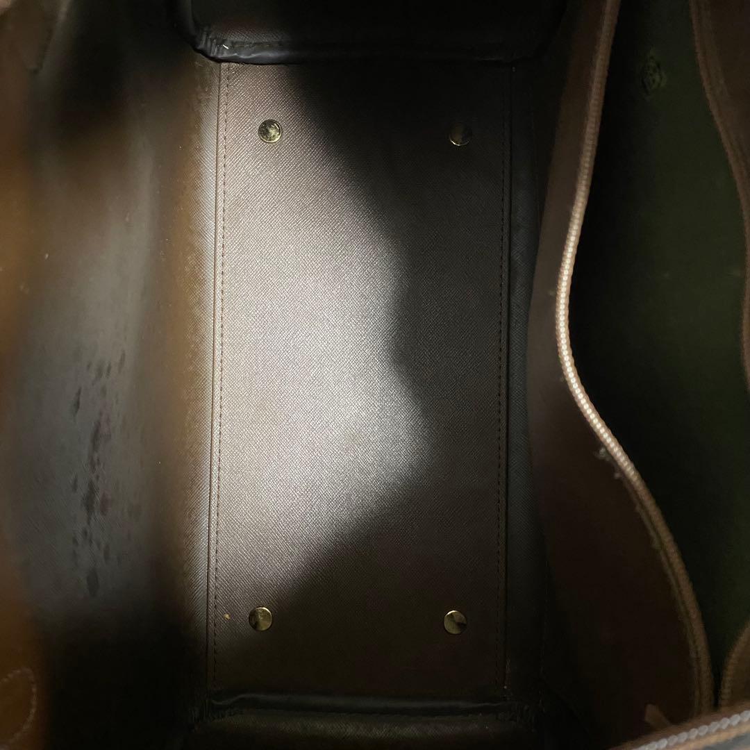 バーバリーズ Burberrys90s ノバチェックPVC×レザーボストンバッグ