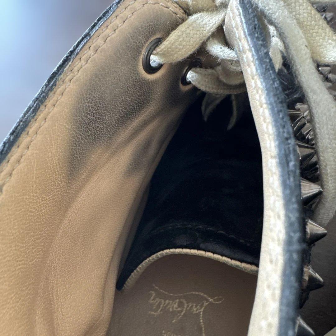 Christian Louboutin スタッズハイカットスニーカー