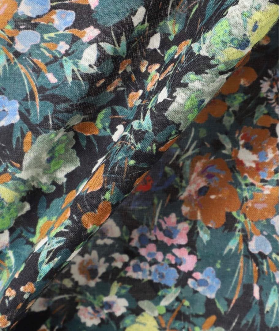 JOURNAL STANDARD L'ESSAGE タックスリーブシャツ　小花柄