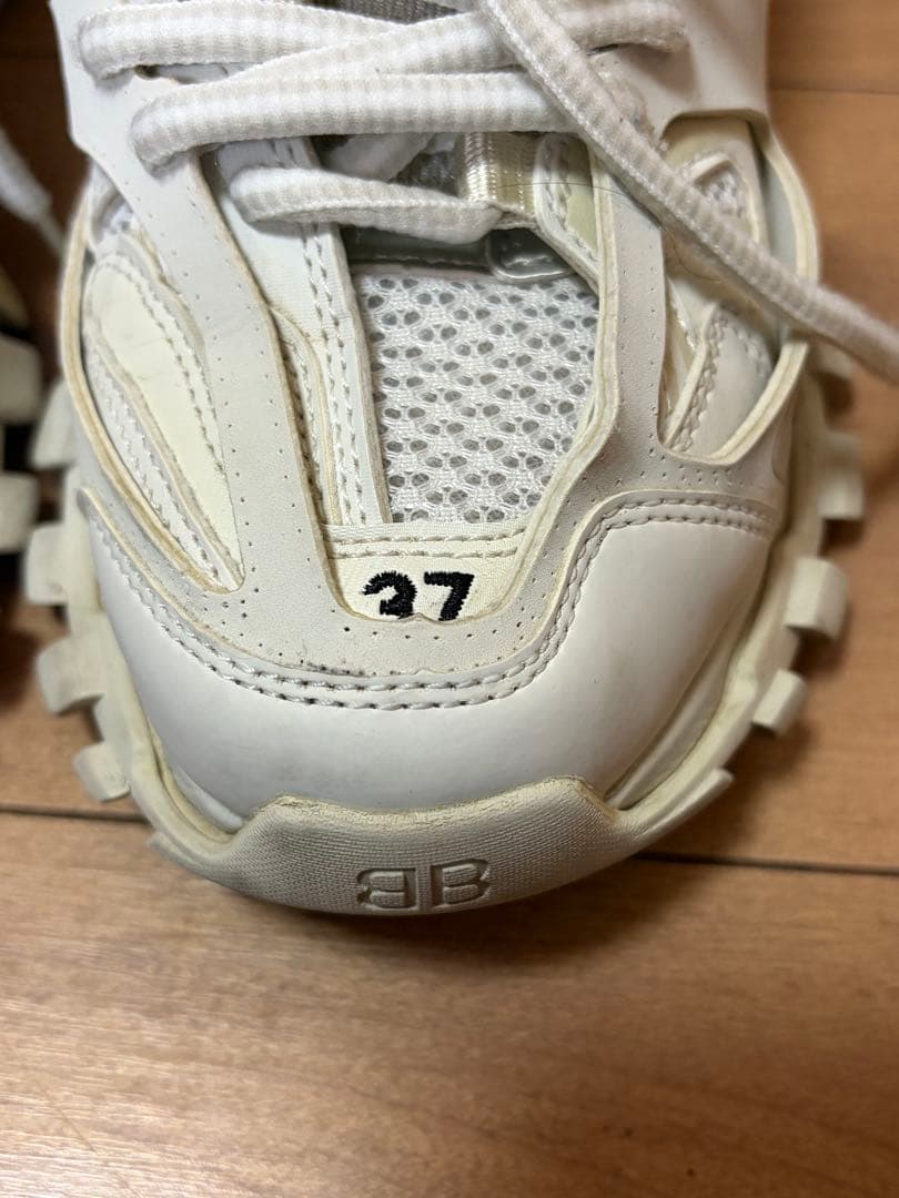 n*a様 BALENCIAGA TRACK スニーカー 37 ホワイト