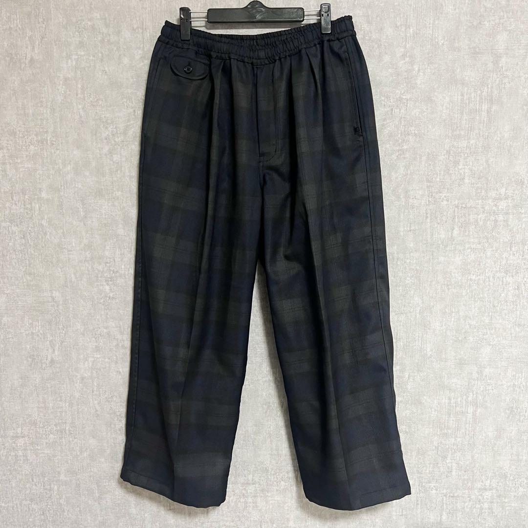 値下げ不可 美品DAIWA PIER39 ダークチェックパンツ