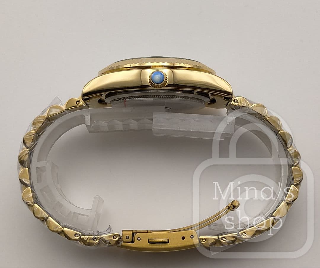 専用ご予約品【ディープブラウン文字盤/新品】デイデイト機能 10P