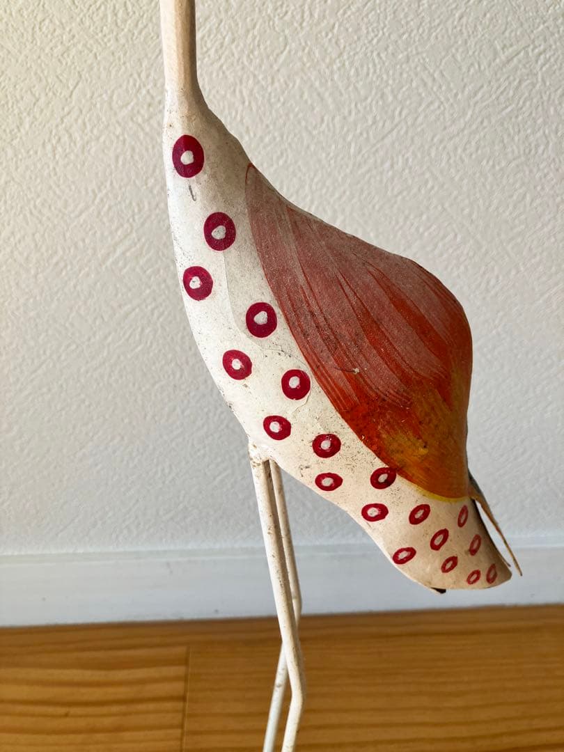 フラミンゴオブジェ（アイアン）/ピンク