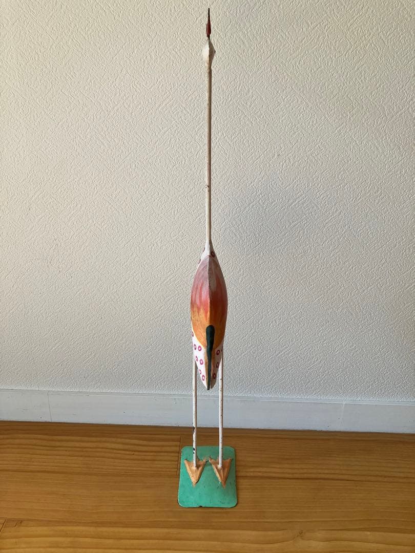 フラミンゴオブジェ（アイアン）/ピンク