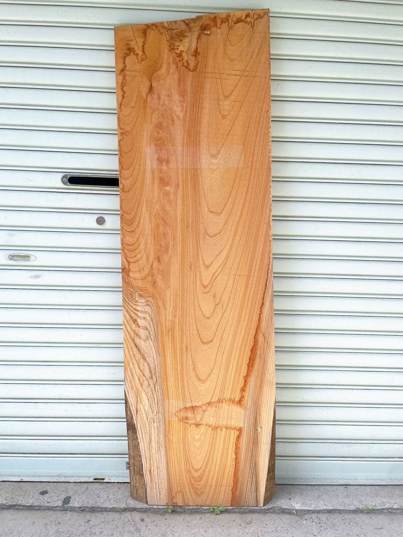 天然　欅　DIY材　木材　天板　無垢材　カウンターテーブル　デスク　机　一枚板