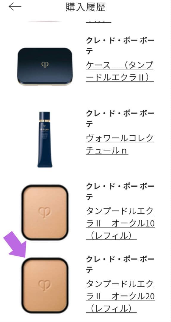 新品✨正規店購入 クレドポーボーテ タンプードルエクラⅡ オークル20 レフィル