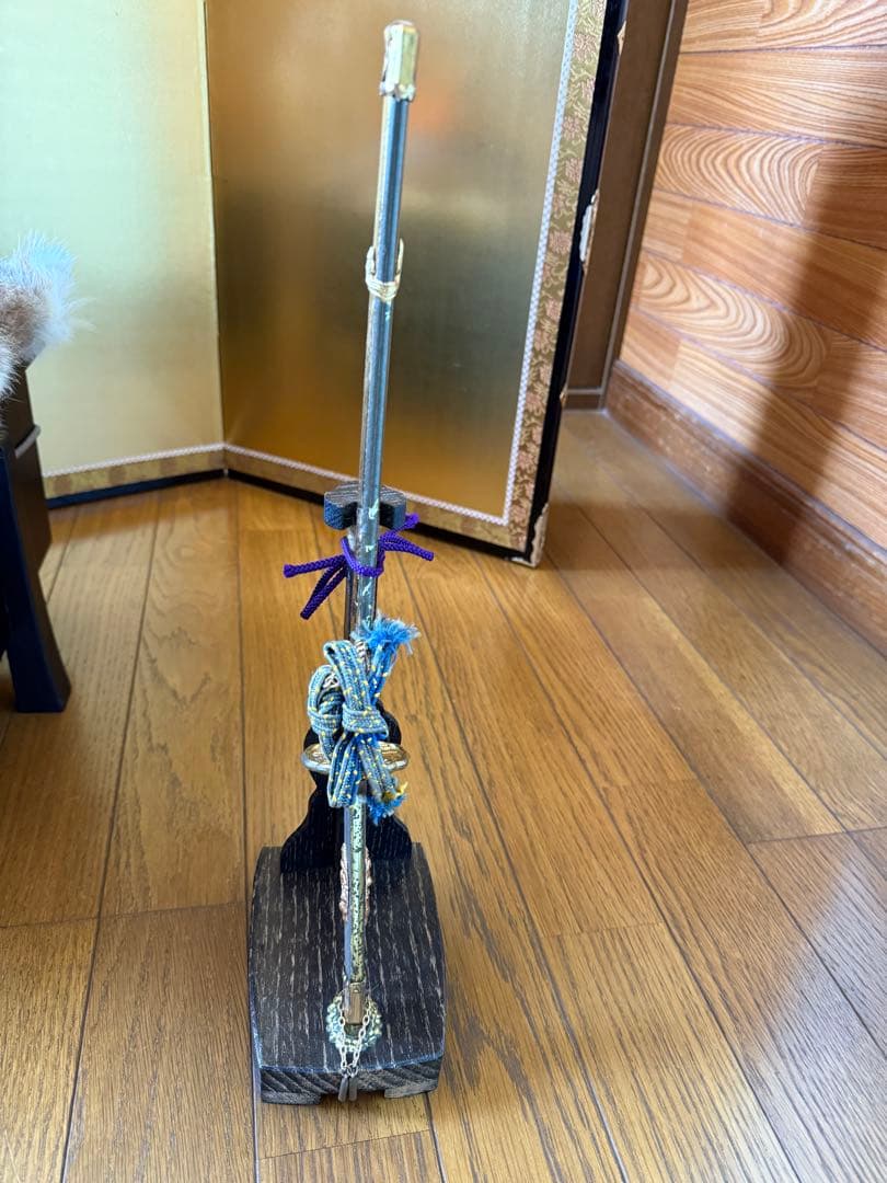 五月人形　兜飾り 金屏風 などセット